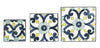 Set di 3 tavolini Positano Square Multicolore (1)