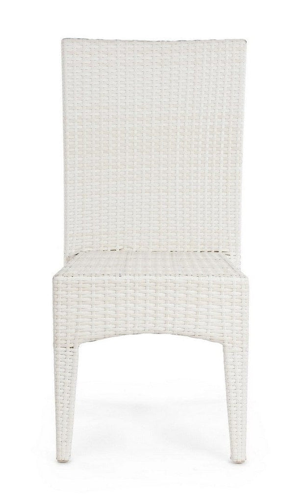 Set di 4 sedie da giardino Antalys Bianco (4)