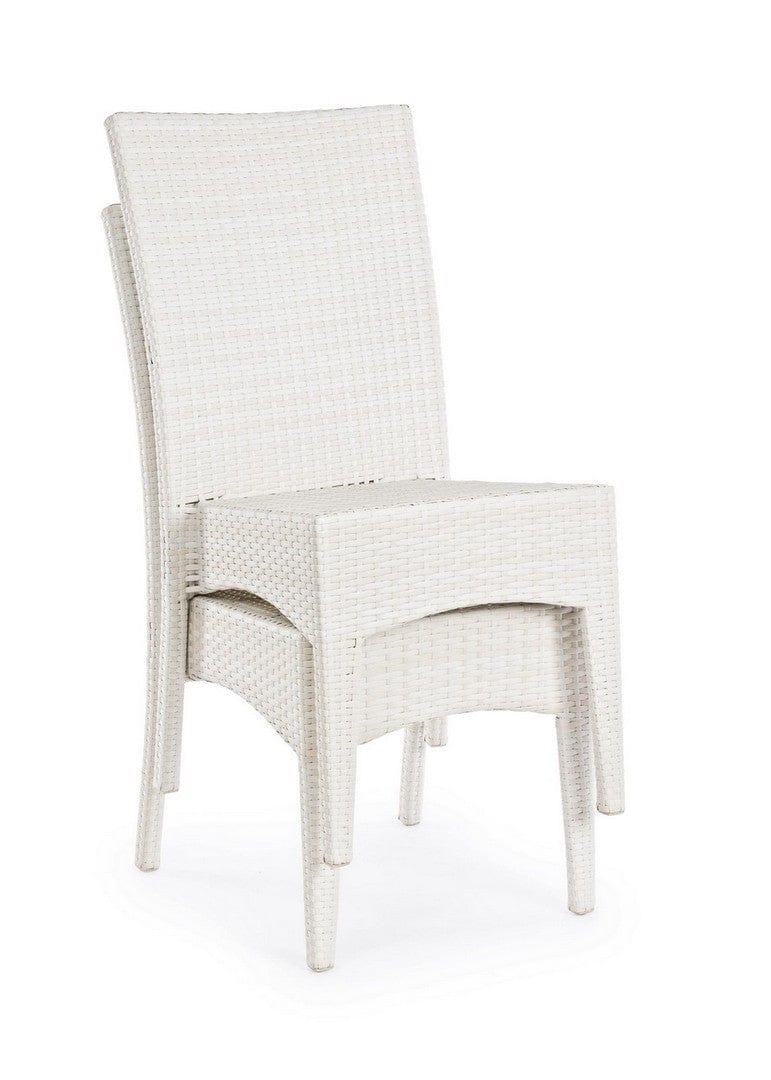 Set di 4 sedie da giardino Antalys Bianco (7)