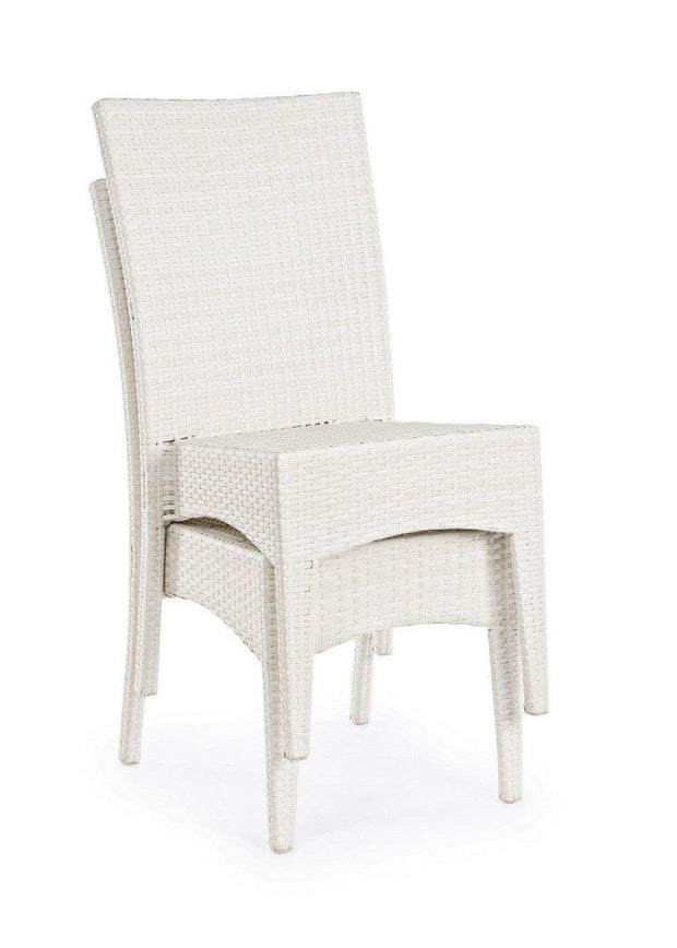 Set di 4 sedie da giardino Antalys Bianco (7)