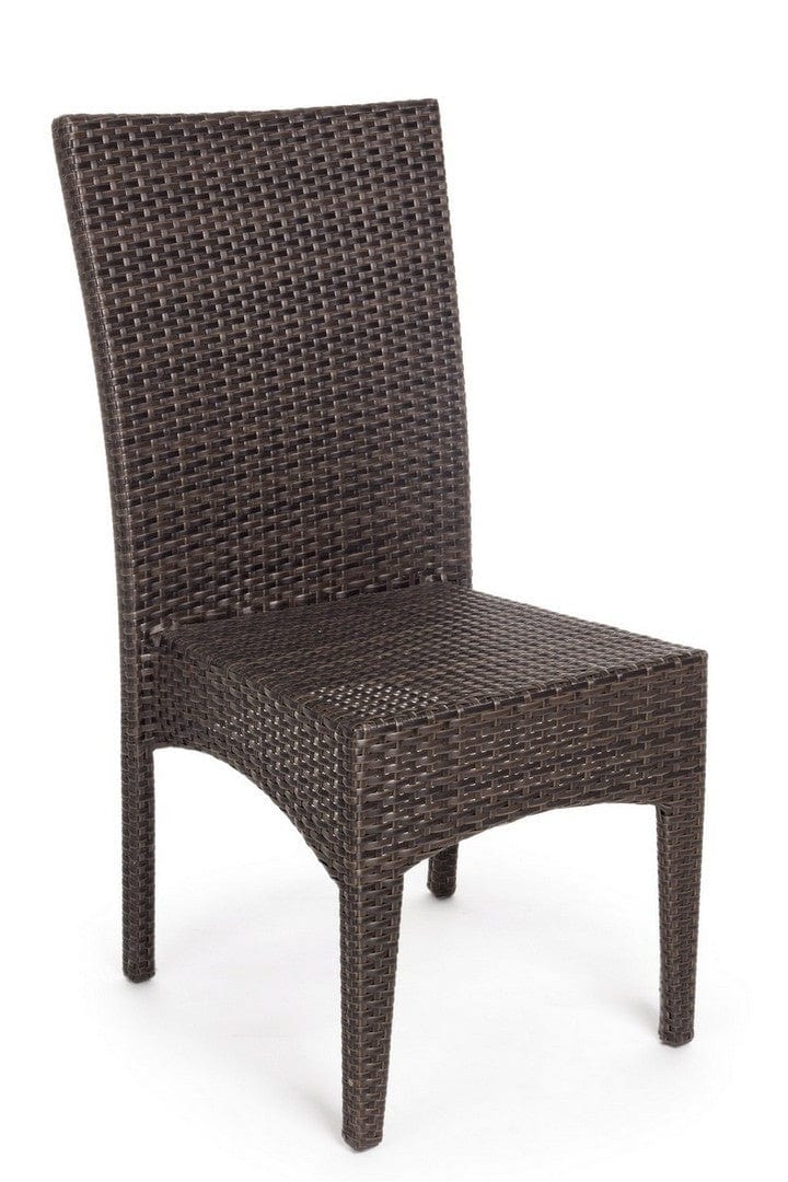 Set di 4 sedie da giardino Antalys Marrone (2)