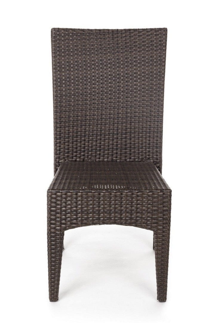 Set di 4 sedie da giardino Antalys Marrone (3)