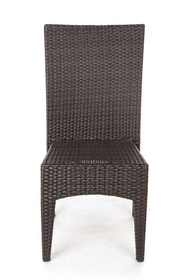 Set di 4 sedie da giardino Antalys Marrone (3)