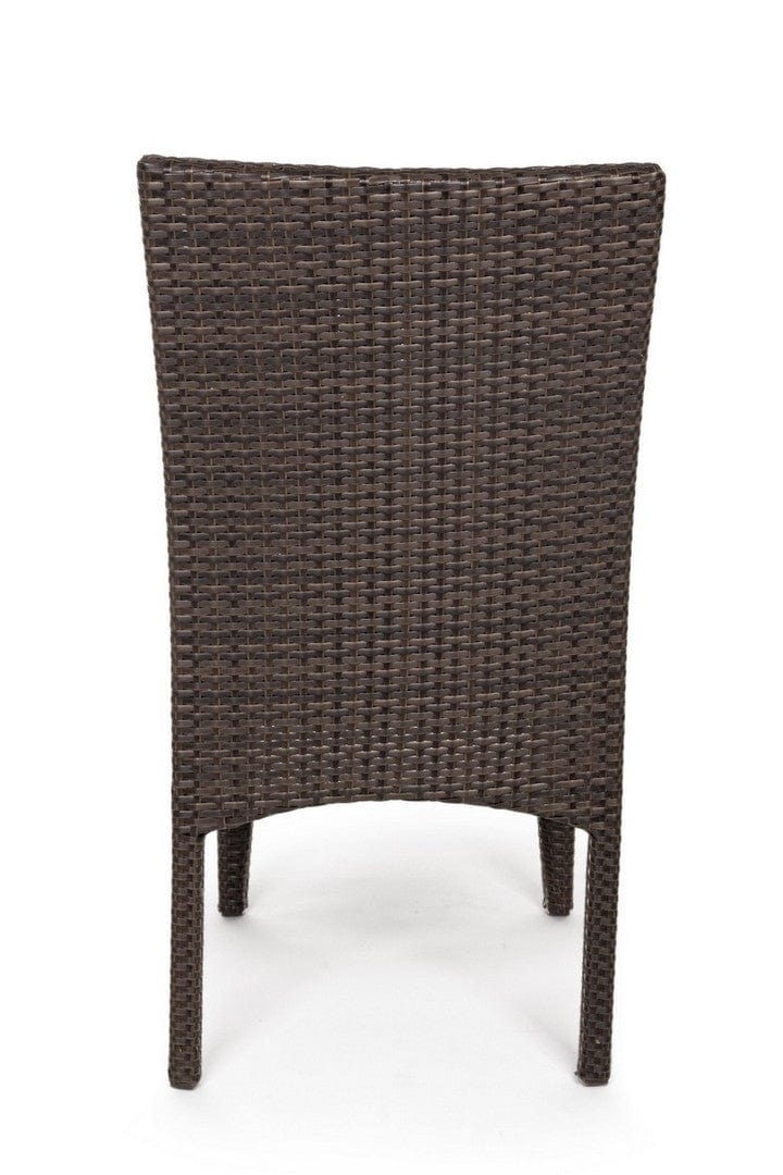 Set di 4 sedie da giardino Antalys Marrone (5)