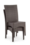 Set di 4 sedie da giardino Antalys Marrone (6)