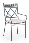 Set di 4 sedie da giardino Berkley Grigio (1)