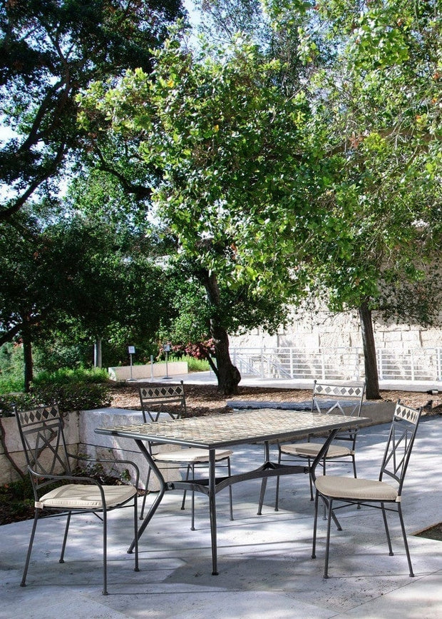 Set di 4 sedie da giardino Berkley Grigio (2)