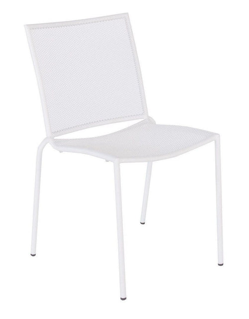 Set di 4 sedie da giardino Circle Bianco (1)