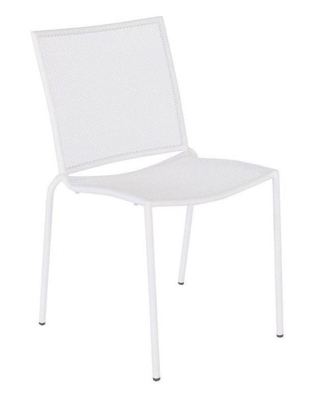Set di 4 sedie da giardino Circle Bianco (1)