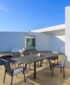 Set di 4 sedie da giardino Cruise Grigio (2)