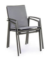 Set di 4 sedie da giardino Cruise Grigio (7)