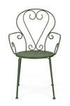 Set di 4 sedie da giardino Etienne Verde (2)