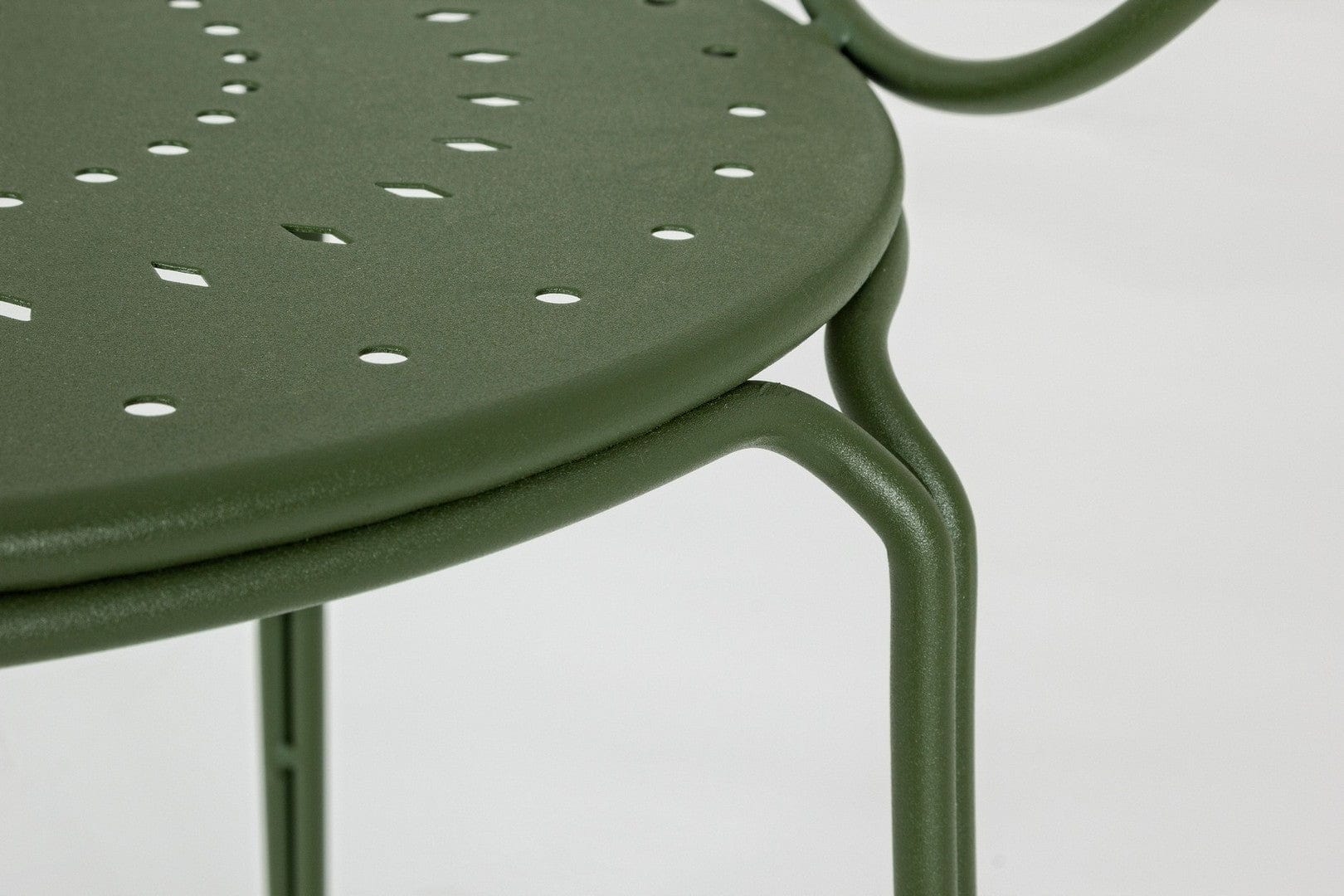 Set di 4 sedie da giardino Etienne Verde (6)