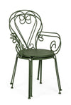Set di 4 sedie da giardino Etienne Verde (7)