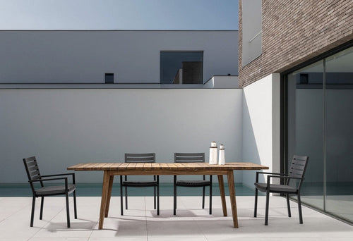 Set di 4 sedie da giardino Helina Cappuccino (1)