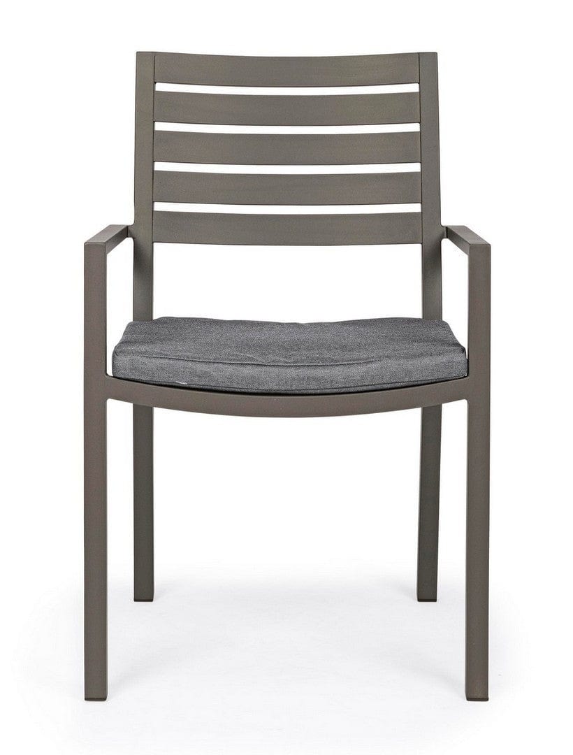 Set di 4 sedie da giardino Helina Cappuccino (2)