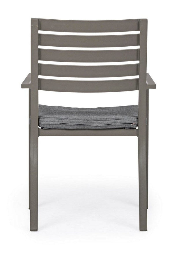 Set di 4 sedie da giardino Helina Cappuccino (3)