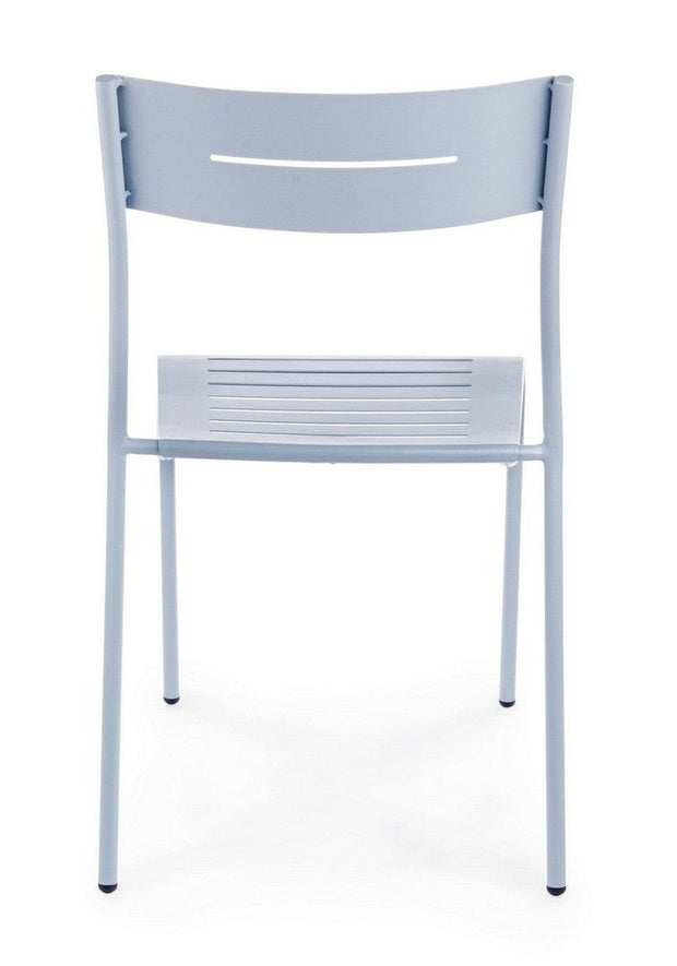 Set di 4 sedie da giardino Issy Blu (3)