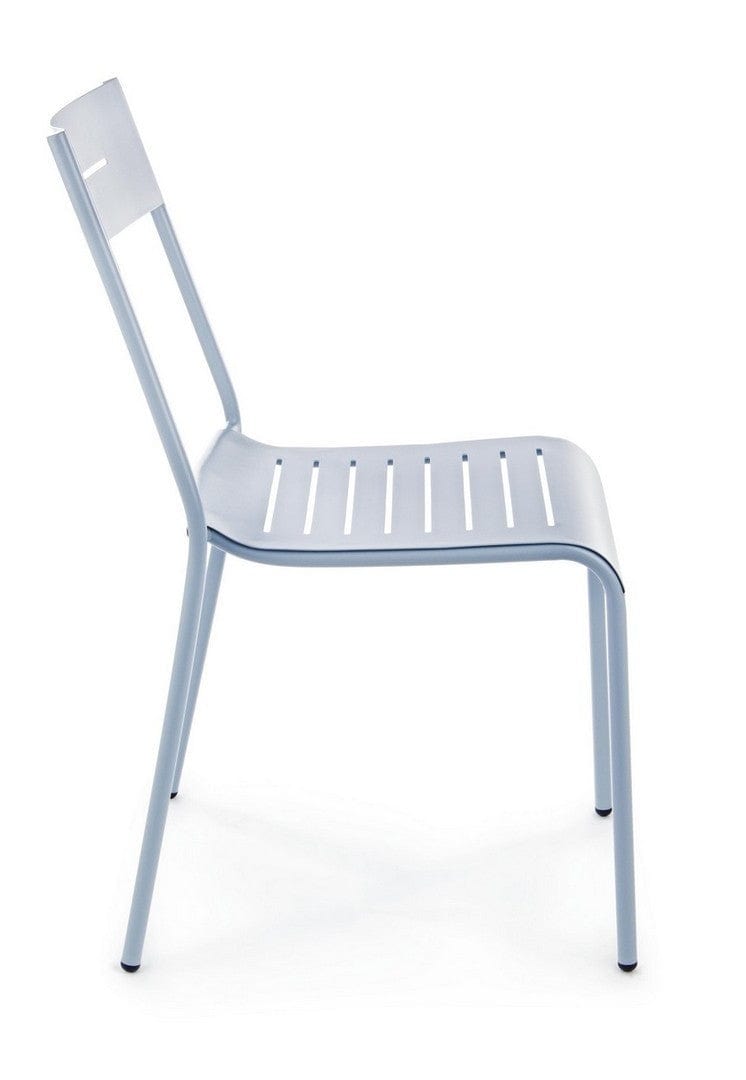 Set di 4 sedie da giardino Issy Blu (4)