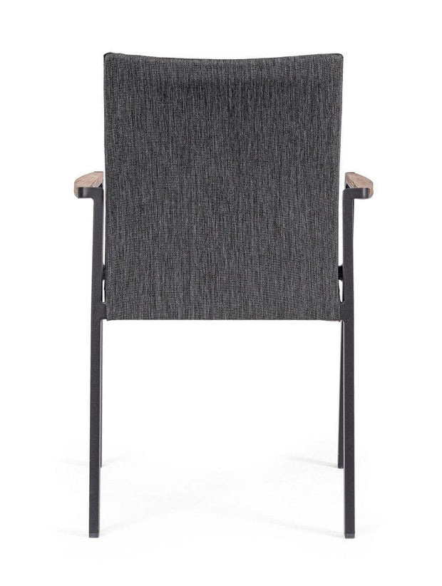 Set di 4 sedie da giardino Jalisco Grigio (5)