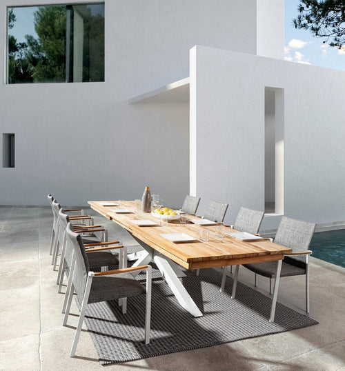 Set di 4 sedie da giardino Jalisco Grigio (1)