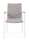 Set di 4 sedie da giardino Jalisco Grigio (4)