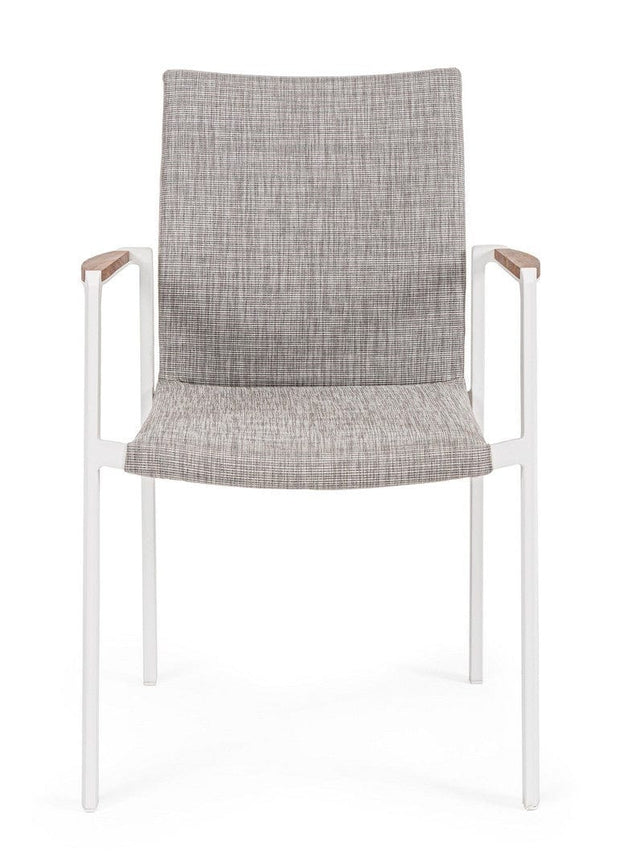 Set di 4 sedie da giardino Jalisco Grigio (4)