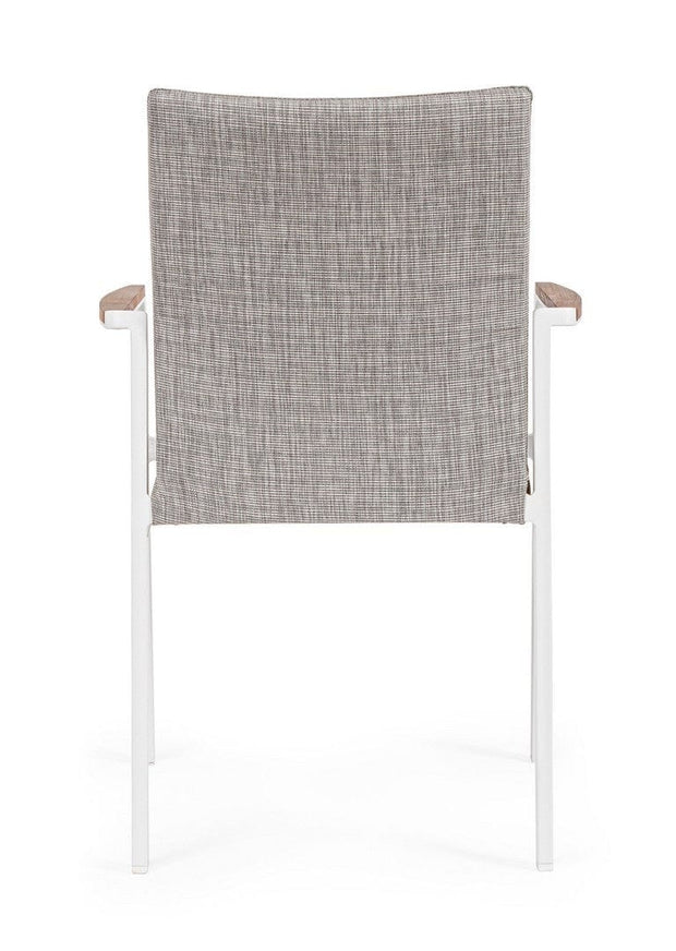 Set di 4 sedie da giardino Jalisco Grigio (5)