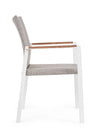 Set di 4 sedie da giardino Jalisco Grigio (6)