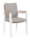 Set di 4 sedie da giardino Jalisco Grigio (7)