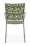 Set di 4 sedie da giardino Kelsie Verde (4)