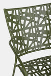 Set di 4 sedie da giardino Kelsie Verde (6)
