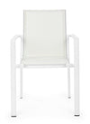 Set di 4 sedie da giardino Konnor Bianco (7)