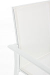 Set di 4 sedie da giardino Konnor Bianco (10)