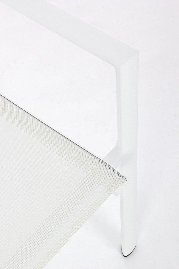 Set di 4 sedie da giardino Konnor Bianco (11)