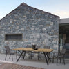 Set di 4 sedie da giardino Konnor Grigio (2)