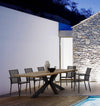 Set di 4 sedie da giardino Konnor Grigio (4)