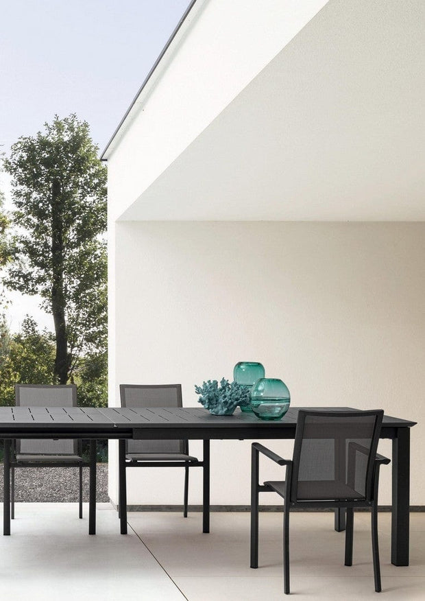 Set di 4 sedie da giardino Konnor Grigio (5)