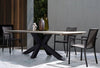 Set di 4 sedie da giardino Konnor Grigio (8)