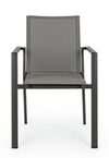 Set di 4 sedie da giardino Konnor Grigio (11)