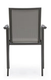 Set di 4 sedie da giardino Konnor Grigio (12)