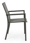Set di 4 sedie da giardino Konnor Grigio (13)