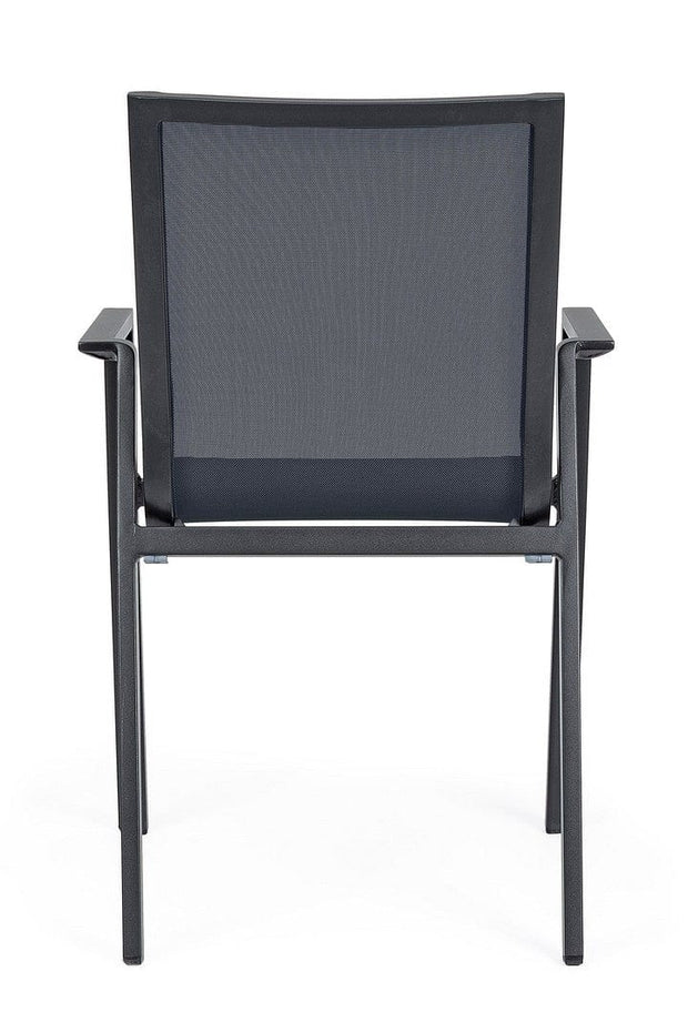 Set di 4 sedie da giardino Krion Antracite (3)