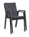Set di 4 sedie da giardino Krion Antracite (8)
