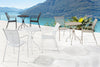 Set di 4 sedie da giardino Kristen Bianco (1)
