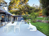 Set di 4 sedie da giardino Lennie Bianco (2)