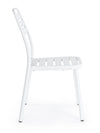 Set di 4 sedie da giardino Lennie Bianco (4)