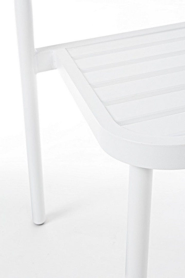Set di 4 sedie da giardino Lennie Bianco (6)