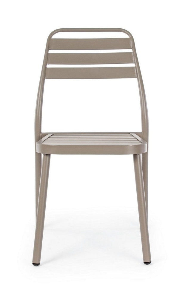 Set di 4 sedie da giardino Lennie Cappuccino (2)