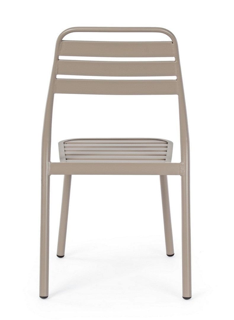 Set di 4 sedie da giardino Lennie Cappuccino (4)